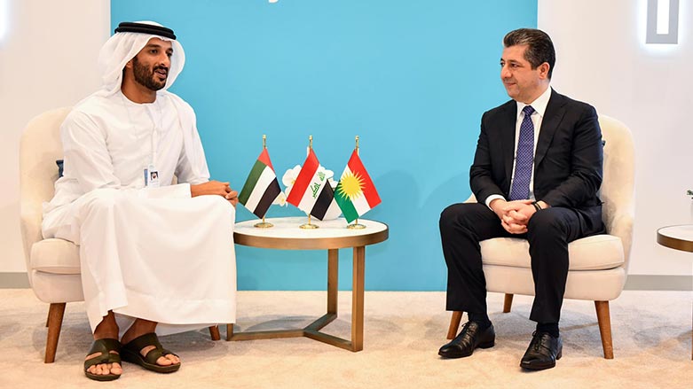 Serokwezîr Barzanî bi Wezîrê Aboriya Îmaratê re avakirina sîstema bankevaniyê gotûbêj kir