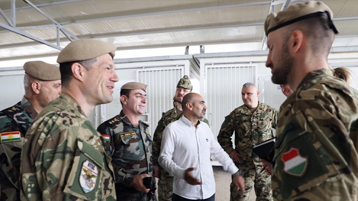 Macaristanê kampa xwe ya perwerde û rahênanê radestî hêzên Pêsmerge kir