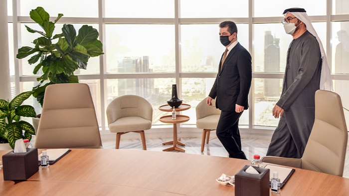 Serokwezîr Barzanî bi wezîrê Îmaratê re sîstema elektronî û derfetên kar gotûbêj kir