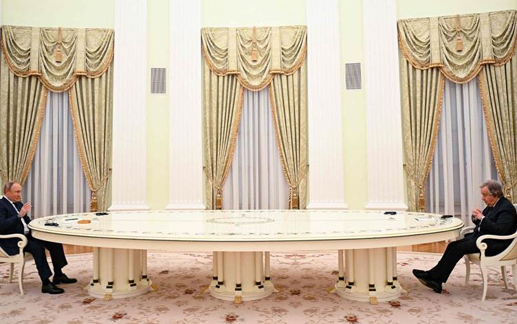 Sekreterê gistî yê NY Guterres bi Putin re civiya