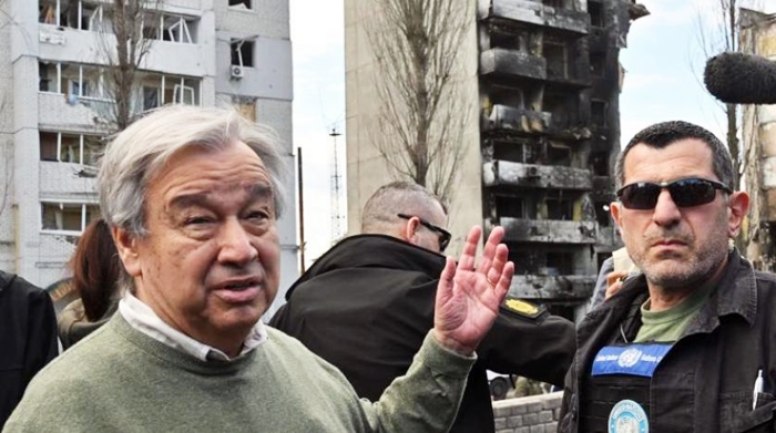 Guterres li Kîevê got: Di sedsala 21ê de ser tewsîtiye, nayê qebûlkirin!