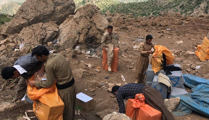 Pasdarên Îranê kolberekî Kurd bi giranî birîndar kir
