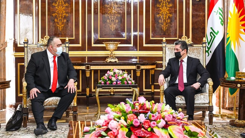 Serokwezîr Barzanî, pêswaziya Balyozê Romanya yê Iraqê kir