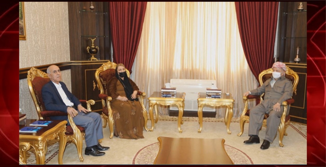 Serok Barzanî pêswaziya Wijdan Kenan Egîd kir