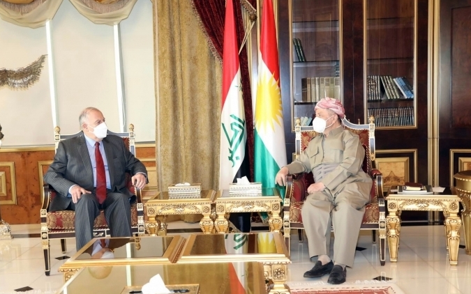 Serok Barzanî pêswazî li Usame Nûcefî kir