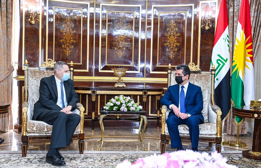 Mesrûr Barzanî, pêswaziya Balyozê Amerîkayê kir