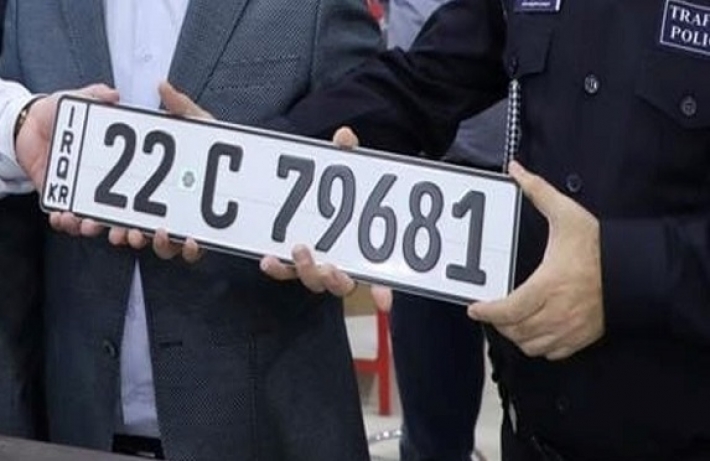 Trafîka Hewlêrê: Îro li Herêma Kurdistanê guhertina tabloyan dest pê kir