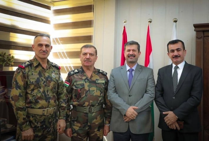 Serfermendar Necmeddîn Omer bû Cîgirê nû yê Serokê Wezareta Pêsmerge