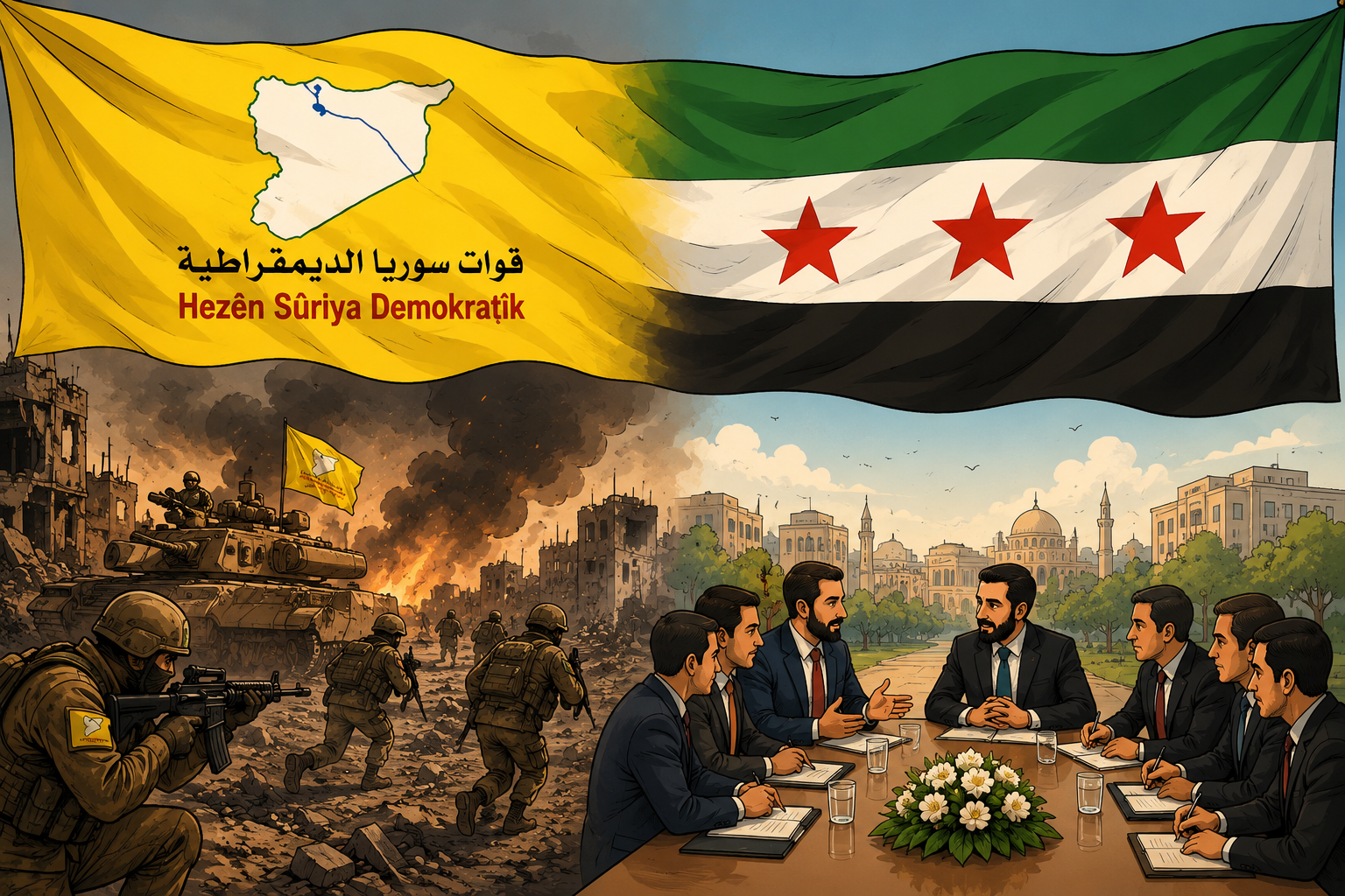 Rojava'dan Entegrasyona: Suriye'de Kürt Meselesinin Yeni Evresi