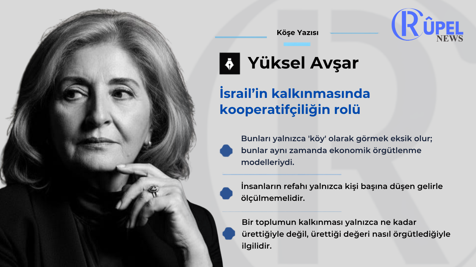 İsrail’in kalkınmasında kooperatifçiliğin rolü