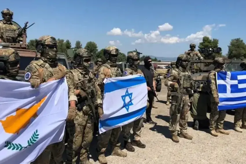 Îsraîl, Yûnanistan û Qibris