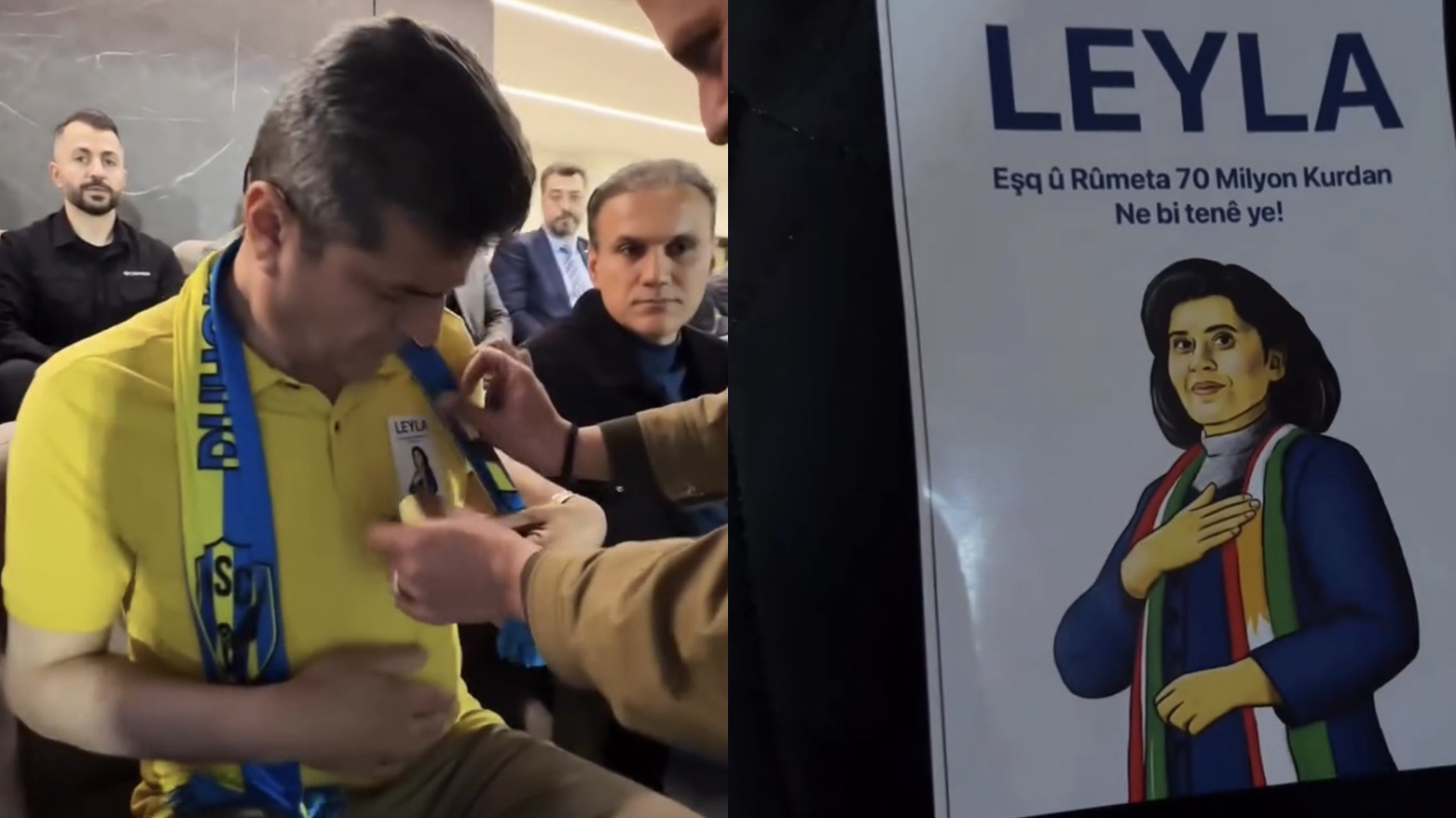 Duhok Valisinden Leyla Zana mesajı: Gurur kaynağımızdır