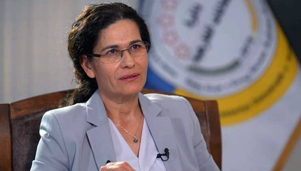 Îlham Ehmed: Em bi Washington, Parîs û Enqerê re di pêwendiyê de ne