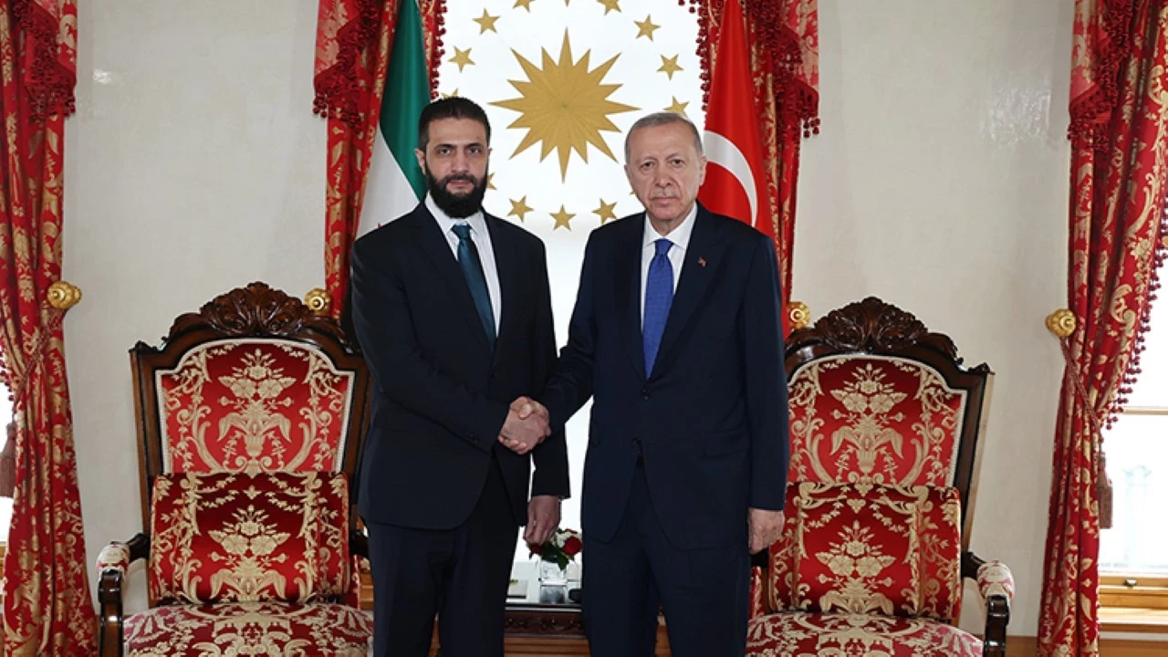 Erdoğan, Ahmed Şara ile görüştü