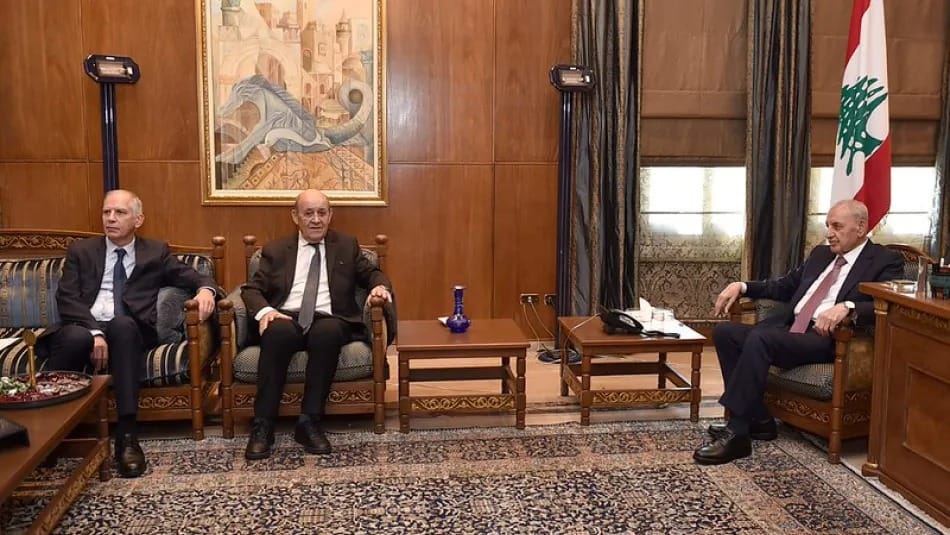 بري للودريان: لبنان التزم ولا يزال ملتزماً بالقرار 1701