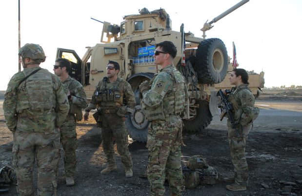 قوات التحالف الدولي لم تنسحب من قاعدة خراب الجير