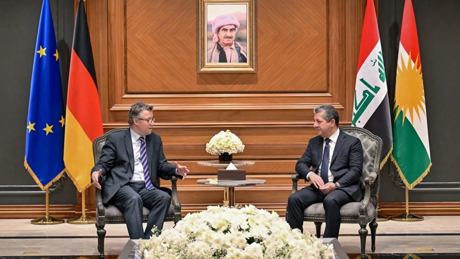 Mesrur Barzani'den Almanya ile işbirliği vurgusu 