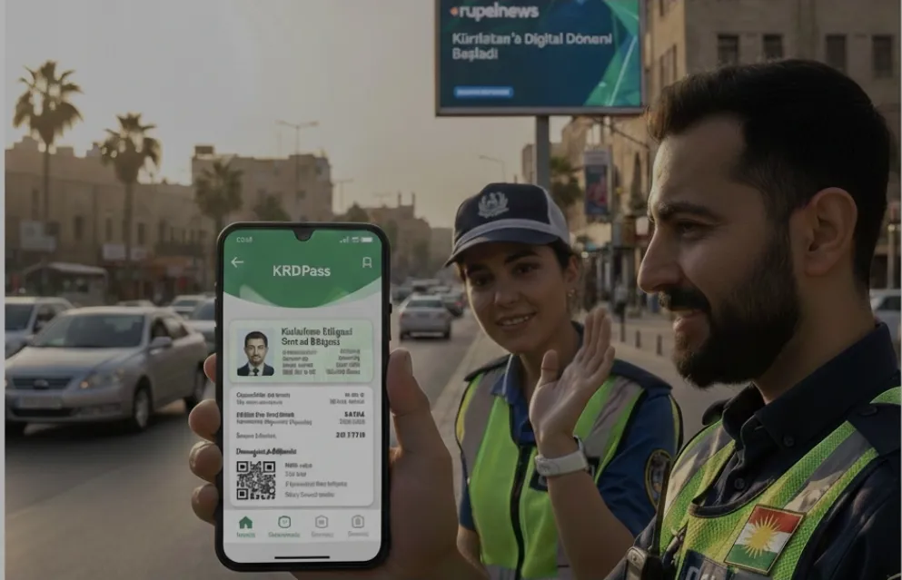 بدء استخدام رخصة القيادة الرقمية في اقليم كردستان