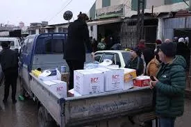 مؤسسة بارزاني الخيرية تطلق حملة إغاثية لدعم 1000 عائلة في قامشلو