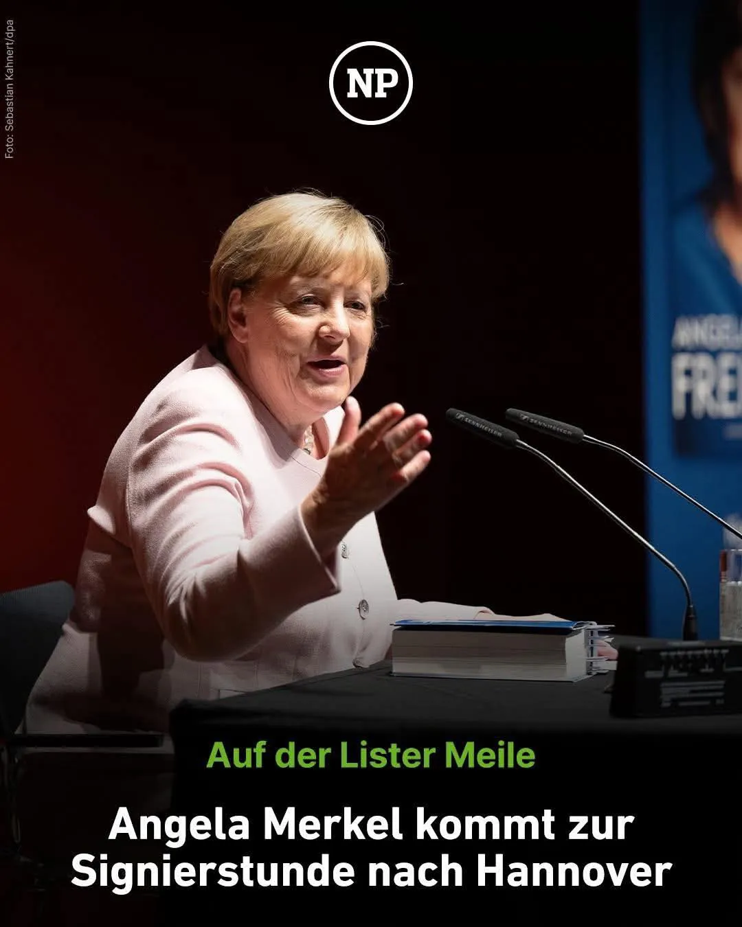 أنجيلا ميركل قريباً في هانوفر لتوقيع كتابها
