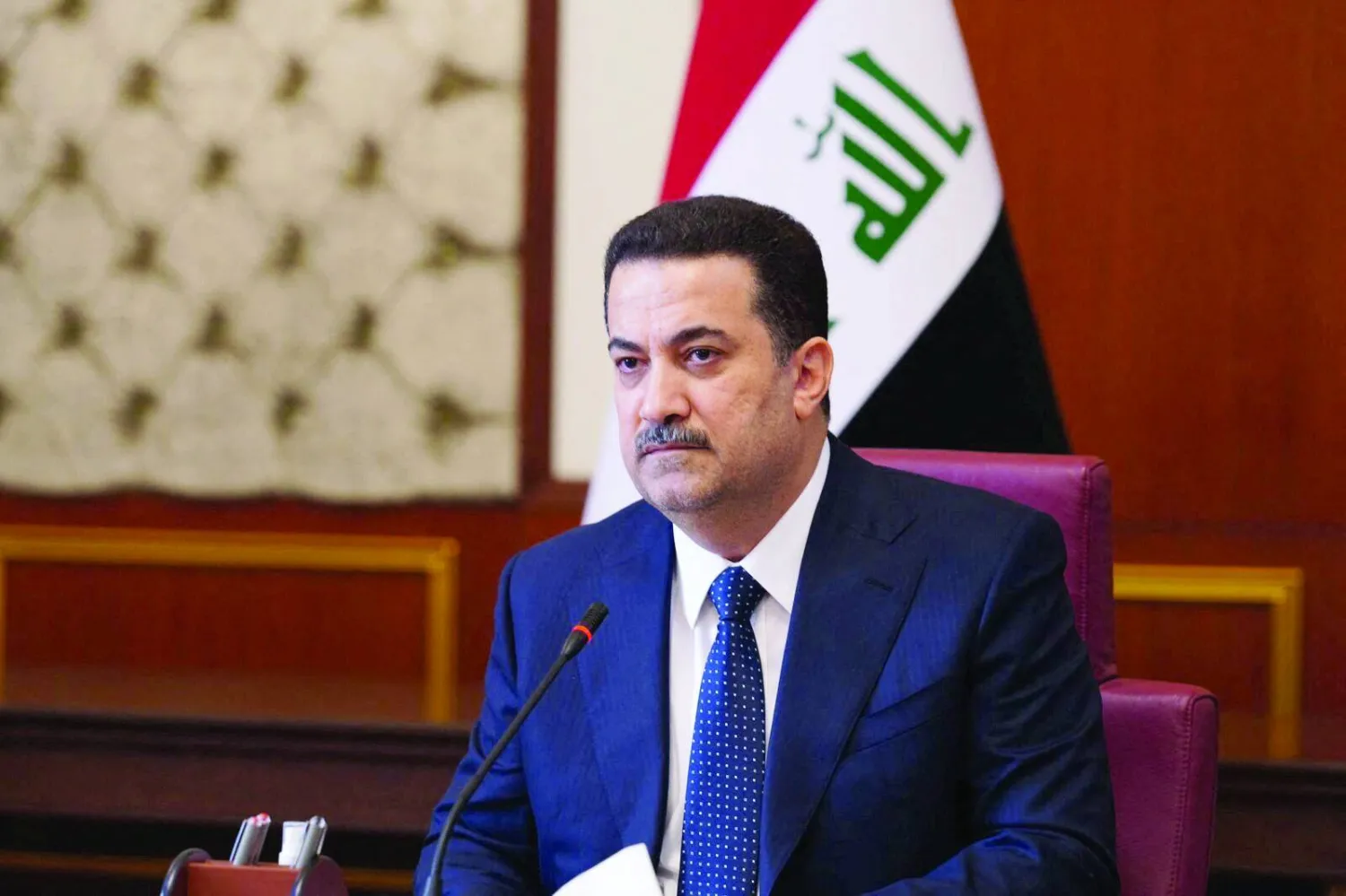 رئيس الوزراء العراقي يحذّر من توجُّه المنطقة لـ "منزلق خطير"