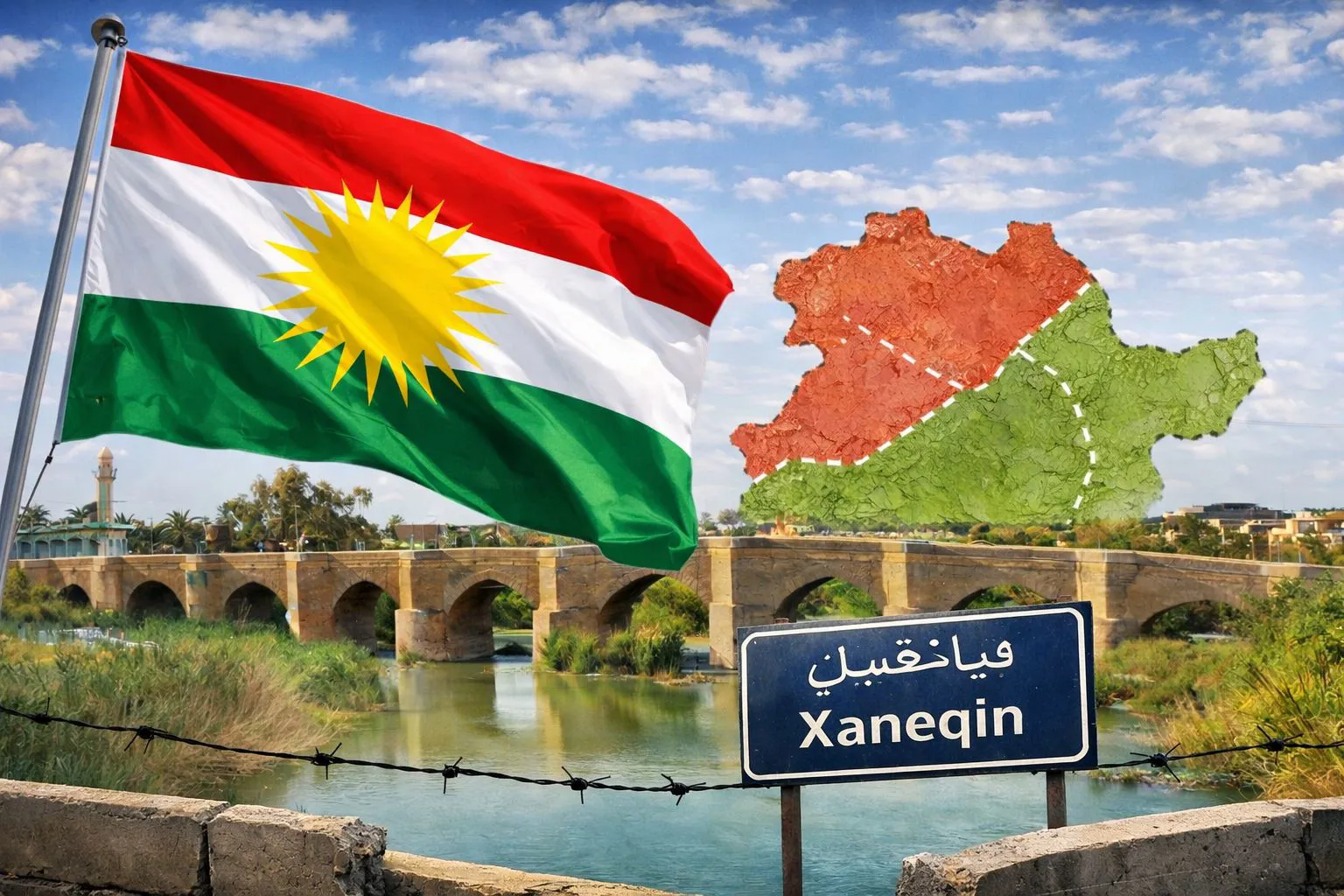 Bilindkirina statuya Celewla û Karatape: Sînorên îdarî yên Xaneqînê teng bûn