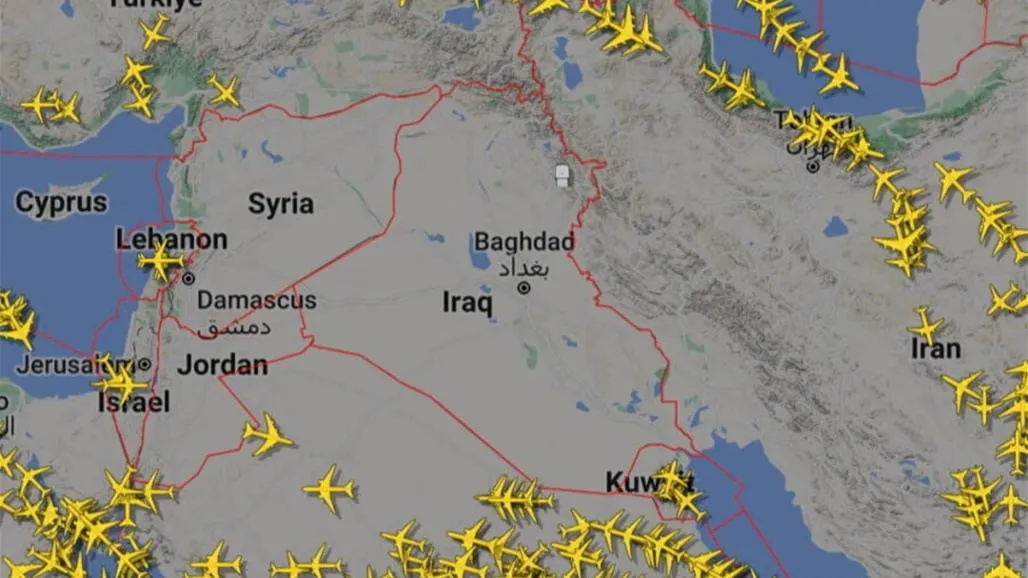 العراق يمدد إغلاق مجاله الجوي 72 ساعة إضافية أمام كافة الرحلات