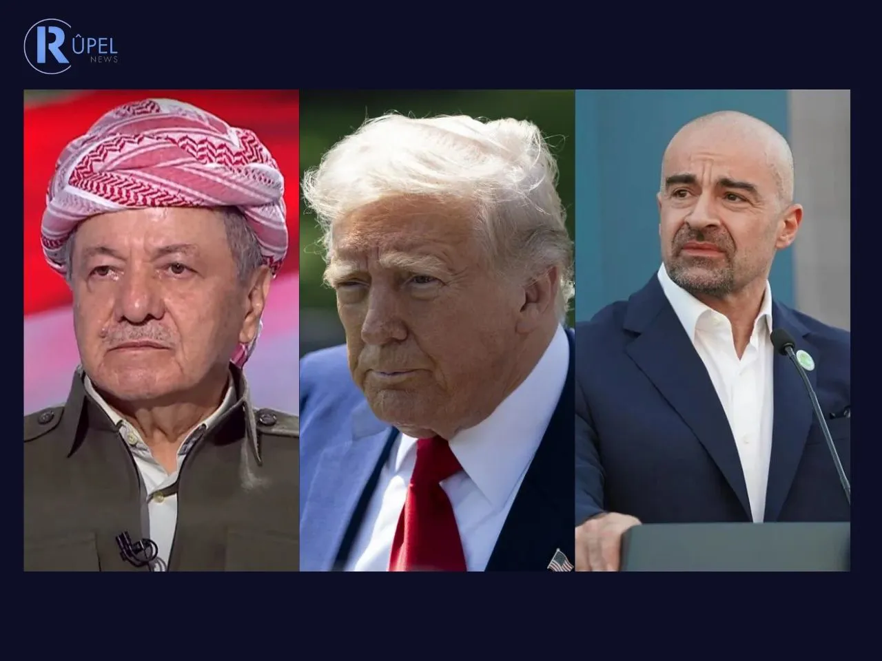 Axios: Trump bi Serok Barzanî û Bafel Talabanî re axivî