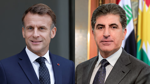 Barzanî û Macron: Divê rê li ber berfirehbûna şer bê girtin