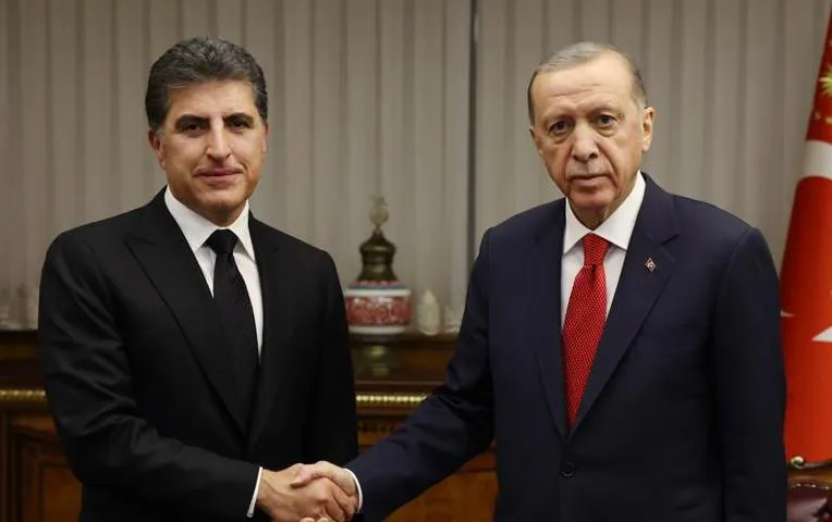 Neçirvan Barzani, Erdoğan ile telefonda görüştü