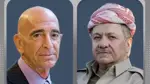توم باراك يؤكّد للرئيس مسعود بارزاني مواصلة أمريكا دعمها لإقليم كردستان خلال اتصال هاتفي