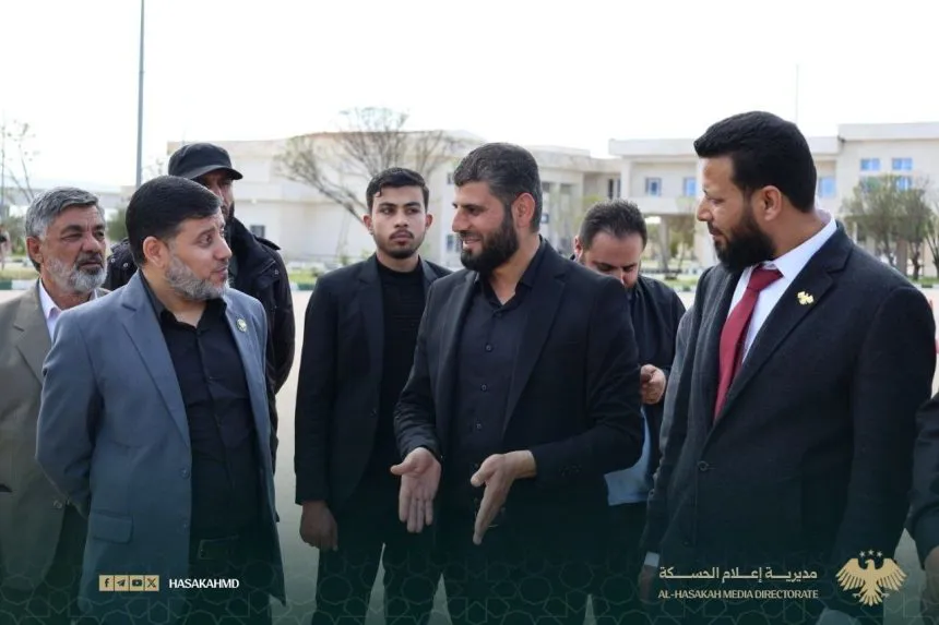 النائب العام في الجمهورية السورية في زيارة إلى اليعربية بالحسكة تمهيداً لافتتاح المحاكم