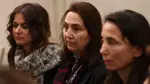 Fîgen Yuksekdag beşdarî merasîma cenazeyê birayê xwe bû