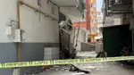 Urfa’da inşaat asansörü düştü: 1 işçi balkonda asılı kaldı