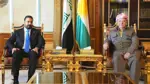 الرئيس مسعود بارزاني يهنّئ الزيدي لنيله ثقة مجلس النواب العراقي