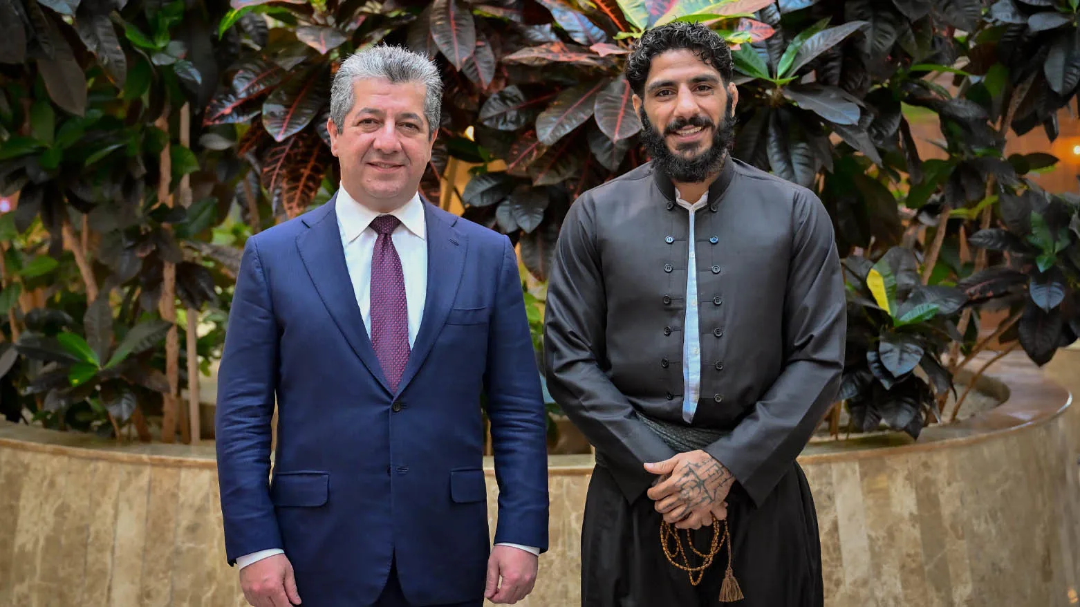 Başbakan Barzani'den Namo Fazıl'a: Hepimizi gururlandırdın