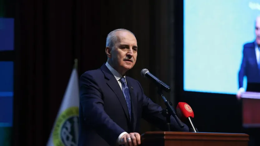 رئيس البرلمان التركي: خارطة طريق حل القضية الكردية تحظى بإجماع سياسي