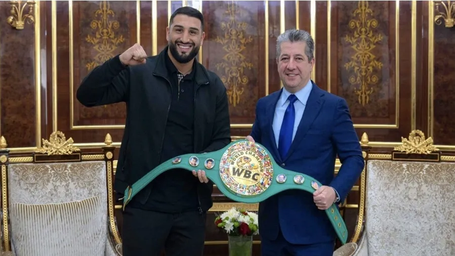 مسرور بارزاني: عكيد كابايل أول كردي يحصد لقب بطل العالم للوزن الثقيل