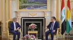 مسرور بارزاني وأحمد داود أوغلو يؤكدان تطوير التعاون بين أربيل وأنقرة