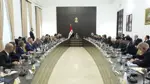 الزيدي ووفد حكومة الإقليم يبحثان تأمين عمل الشركات النفطية