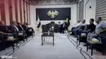 محافظ الحسكة يناقش مع أهالي سري كانيه سبل إعادتهم إلى مدينتهم