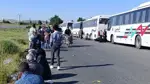 1700 عائلة من نازحي عفرين تغادر القامشلي وديرك