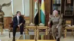 اارئيس بارزاني يجتمع بالقنصل الفرنسي في أربيل
