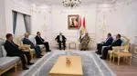 الرئيس بارزاني يبحث مع الأمين العام لحزب متحدون الأوضاع السياسية في العراق