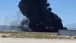 مقتل 8 عسكريين في سقوط قاذفة استراتيجية من طراز B-52 بكاليفورنيا