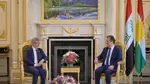 Serokwezîr pêşwazî li Ahmed Davutoglu kir