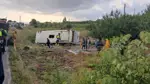 Tur otobüsü devrildi: 4 ölü, 26 yaralı
