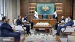 أحمد الشرع يبحث مع فؤاد حسين تعزيز العلاقات بين البلدين