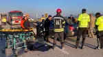 Li Erziromê otomobîlek li kamyonetekê qelibî: 3 mirî, 3 birîndar