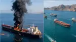 İran Devrim Muhafızları: Hürmüz Boğazı'nda iki petrol tankeri patladı